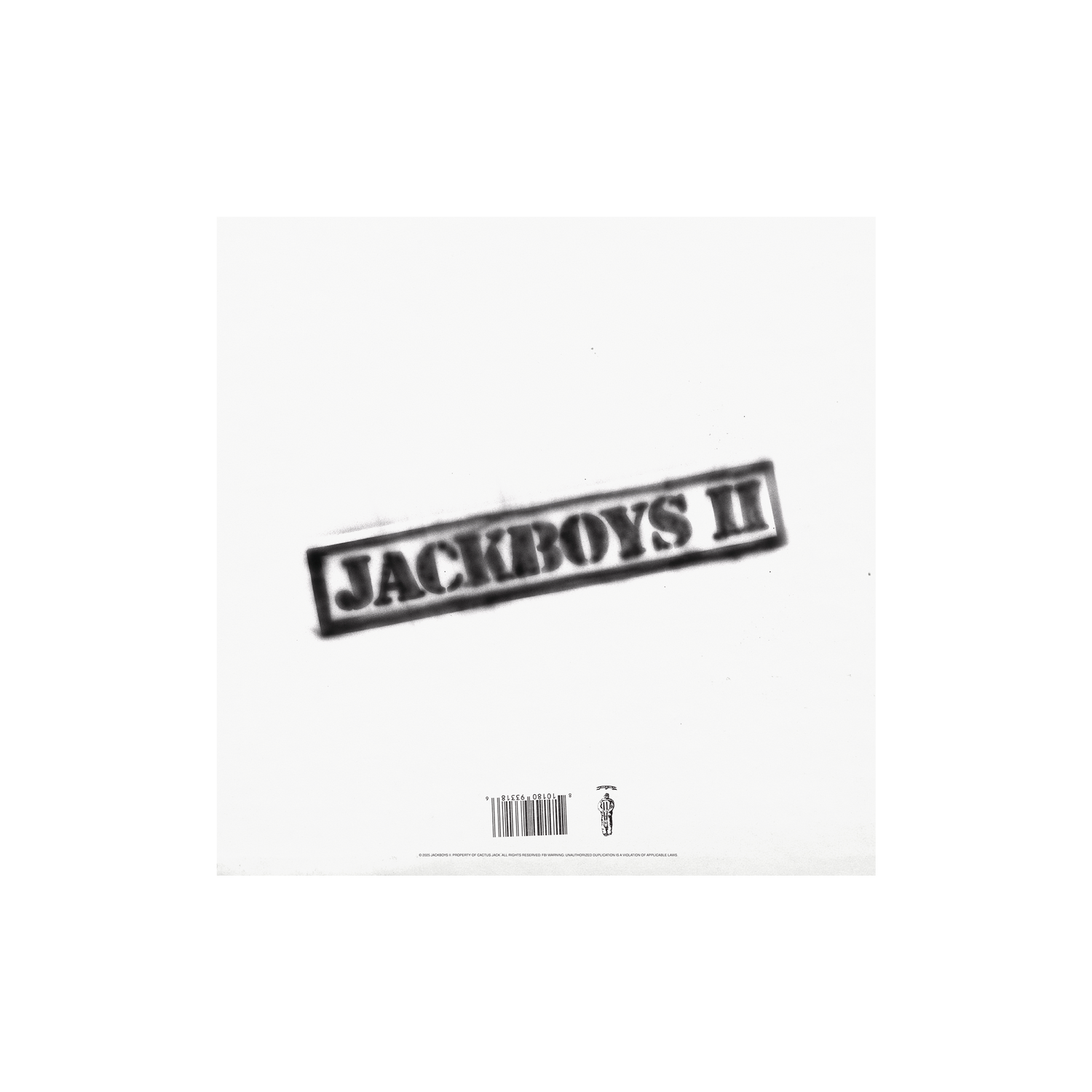 JACKBOYS 2 VINYL (TAPE COVER)